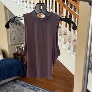 Sleeveless Purple Women's Top